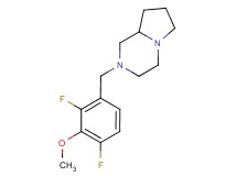 2-(2,4-difluoro-3-methoxybenzyl)octahydropyrrolo[1,2-a]pyrazine