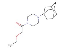 1-(1-adamantyl)-4-(ethoxyacetyl)piperazine