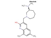 3-{[(3S)-3-(dimethylamino)-1-azepanyl]methyl}-6,8-dimethyl-2-quinolinol