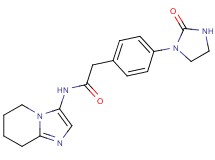 2-[4-(2-oxoimidazolidin-1-yl)phenyl]-N-(5,6,7,8-tetrahydroimidazo[1,2-a]pyridin-3-yl)acetamide
