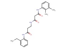 N-(2,3-dimethylphenyl)-N'-{3-[(2-ethylphenyl)amino]-3-oxopropyl}malonamide