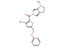 (3aS,6aS)-1-methyl-5-[3-methyl-5-(phenoxymethyl)-2-furoyl]octahydropyrrolo[3,4-b]pyrrole