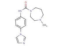 N-[4-(1H-imidazol-1-yl)phenyl]-4-methyl-1,4-diazepane-1-carboxamide