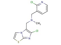 1-(6-chloroimidazo[2,1-b][1,3]thiazol-5-yl)-N-[(2-chloropyridin-3-yl)methyl]-N-methylmethanamine
