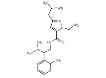 N-[2-(dimethylamino)-2-(2-methylphenyl)ethyl]-1-ethyl-3-isobutyl-1H-pyrazole-5-carboxamide