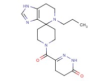 6-[(5-propyl-1,5,6,7-tetrahydro-1'H-spiro[imidazo[4,5-c]pyridine-4,4'-piperidin]-1'-yl)carbonyl]-4,5-dihydropyridazin-3(2H)-one