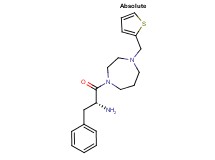 (2R)-1-oxo-3-phenyl-1-[4-(2-thienylmethyl)-1,4-diazepan-1-yl]propan-2-amine