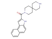 2-(3,9-diazaspiro[5.5]undec-3-ylcarbonyl)-3H-benzo[e]indole hydrochloride