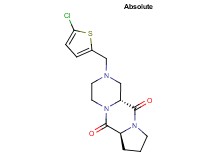 (6aS,11aR)-2-[(5-chloro-2-thienyl)methyl]octahydro-6H-pyrazino[1,2-a]pyrrolo[1,2-d]pyrazine-6,11(2H)-dione
