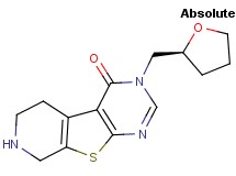 3-[(2S)-tetrahydrofuran-2-ylmethyl]-5,6,7,8-tetrahydropyrido[4',3':4,5]thieno[2,3-d]pyrimidin-4(3H)-one