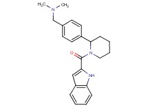 1-{4-[1-(1H-indol-2-ylcarbonyl)-2-piperidinyl]phenyl}-N,N-dimethylmethanamine