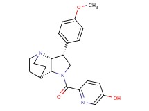 6-{[(3R*,3aR*,7aR*)-3-(4-methoxyphenyl)hexahydro-4,7-ethanopyrrolo[3,2-b]pyridin-1(2H)-yl]carbonyl}pyridin-3-ol