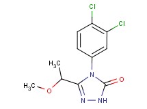 4-(3,4-dichlorophenyl)-5-(1-methoxyethyl)-2,4-dihydro-3H-1,2,4-triazol-3-one