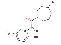 1-[(5-methyl-1H-indazol-3-yl)carbonyl]-4-azepanamine hydrochloride