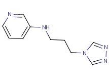 N-[3-(4H-1,2,4-triazol-4-yl)propyl]pyridin-3-amine