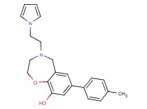 7-(4-methylphenyl)-4-[2-(1H-pyrrol-1-yl)ethyl]-2,3,4,5-tetrahydro-1,4-benzoxazepin-9-ol