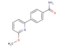 4-(6-methoxypyridin-2-yl)benzamide
