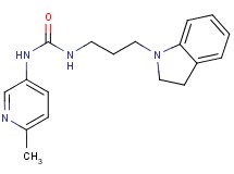 N-[3-(2,3-dihydro-1H-indol-1-yl)propyl]-N'-(6-methylpyridin-3-yl)urea