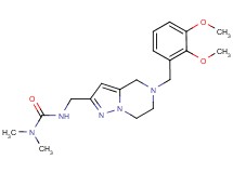 N'-{[5-(2,3-dimethoxybenzyl)-4,5,6,7-tetrahydropyrazolo[1,5-a]pyrazin-2-yl]methyl}-N,N-dimethylurea