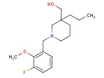 [1-(3-fluoro-2-methoxybenzyl)-3-propylpiperidin-3-yl]methanol