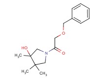 1-[(benzyloxy)acetyl]-3,4,4-trimethylpyrrolidin-3-ol