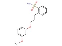 2-[3-(3-methoxyphenoxy)propyl]benzenesulfonamide