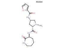 (2S,4S)-4-(2-furoylamino)-1-methyl-N-[(3S)-2-oxoazepan-3-yl]pyrrolidine-2-carboxamide