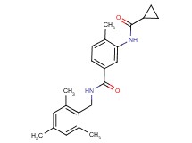 3-[(cyclopropylcarbonyl)amino]-N-(mesitylmethyl)-4-methylbenzamide