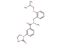 N-(2-isobutoxybenzyl)-N-methyl-3-(2-oxoimidazolidin-1-yl)benzamide