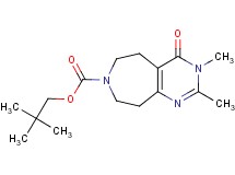 2,2-dimethylpropyl 2,3-dimethyl-4-oxo-3,4,5,6,8,9-hexahydro-7H-pyrimido[4,5-d]azepine-7-carboxylate