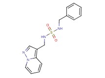 N-benzyl-N'-(pyrazolo[1,5-a]pyridin-3-ylmethyl)sulfamide