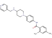 2,4-dimethyl-N-(4-{4-[(4-pyridinylmethyl)amino]-1-piperidinyl}phenyl)benzamide
