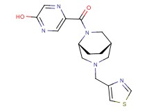 5-{[(1S*,5R*)-3-(1,3-thiazol-4-ylmethyl)-3,6-diazabicyclo[3.2.2]non-6-yl]carbonyl}-2-pyrazinol