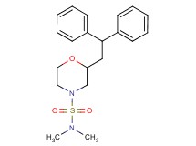 2-(2,2-diphenylethyl)-N,N-dimethyl-4-morpholinesulfonamide