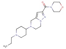 2-(morpholin-4-ylcarbonyl)-5-(1-propylpiperidin-4-yl)-4,5,6,7-tetrahydropyrazolo[1,5-a]pyrazine