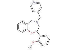 2-(2-methoxyphenyl)-4-(4-pyridinylmethyl)-2,3,4,5-tetrahydro-1,4-benzoxazepine