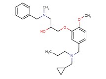 1-[benzyl(methyl)amino]-3-(5-{[(cyclopropylmethyl)(propyl)amino]methyl}-2-methoxyphenoxy)-2-propanol