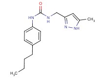 N-(4-butylphenyl)-N'-[(5-methyl-1H-pyrazol-3-yl)methyl]urea