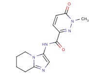 1-methyl-6-oxo-N-(5,6,7,8-tetrahydroimidazo[1,2-a]pyridin-3-yl)-1,6-dihydropyridazine-3-carboxamide