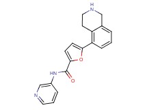 N-pyridin-3-yl-5-(1,2,3,4-tetrahydroisoquinolin-5-yl)-2-furamide