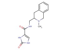 N-[(2-methyl-1,2,3,4-tetrahydroisoquinolin-3-yl)methyl]-2-oxo-2,3-dihydro-1H-imidazole-4-carboxamide