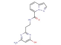 N-[2-(4-amino-6-hydroxypyrimidin-2-yl)ethyl]pyrazolo[1,5-a]pyridine-7-carboxamide