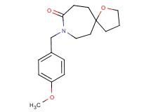 8-(4-methoxybenzyl)-1-oxa-8-azaspiro[4.6]undecan-9-one