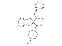 1-({2-[benzyl(methyl)amino]-2,3-dihydro-1H-inden-2-yl}carbonyl)-4-piperidinol