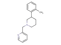 2-{[3-(2-methylphenyl)-1-piperidinyl]methyl}pyridine