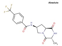 N-[(3R,7S,8aS)-3-methyl-1,4-dioxooctahydropyrrolo[1,2-a]pyrazin-7-yl]-4-(trifluoromethyl)benzamide