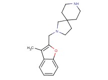 2-[(3-methyl-1-benzofuran-2-yl)methyl]-2,8-diazaspiro[4.5]decane
