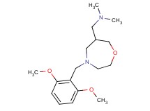 1-[4-(2,6-dimethoxybenzyl)-1,4-oxazepan-6-yl]-N,N-dimethylmethanamine