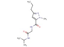 N-[2-(isopropylamino)-2-oxoethyl]-1-methyl-3-propyl-1H-pyrazole-5-carboxamide