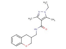 N-(3,4-dihydro-2H-chromen-3-ylmethyl)-1-ethyl-3,5-dimethyl-1H-pyrazole-4-carboxamide